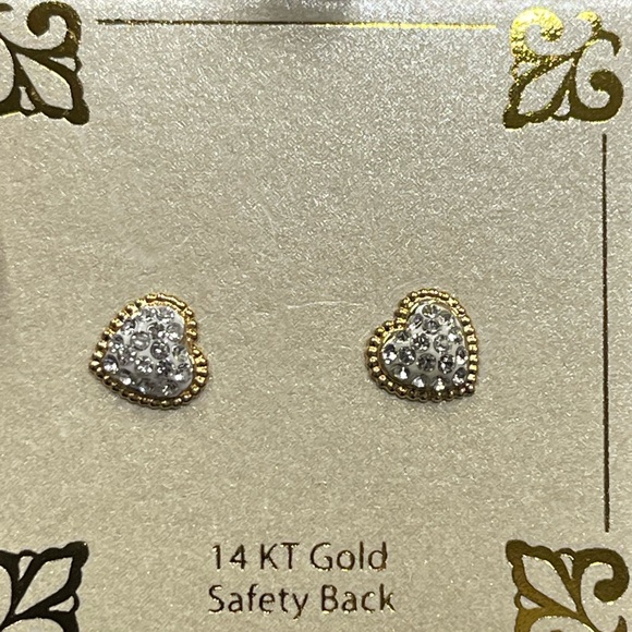 14kt Gold Earrings - Picture 2 of 4